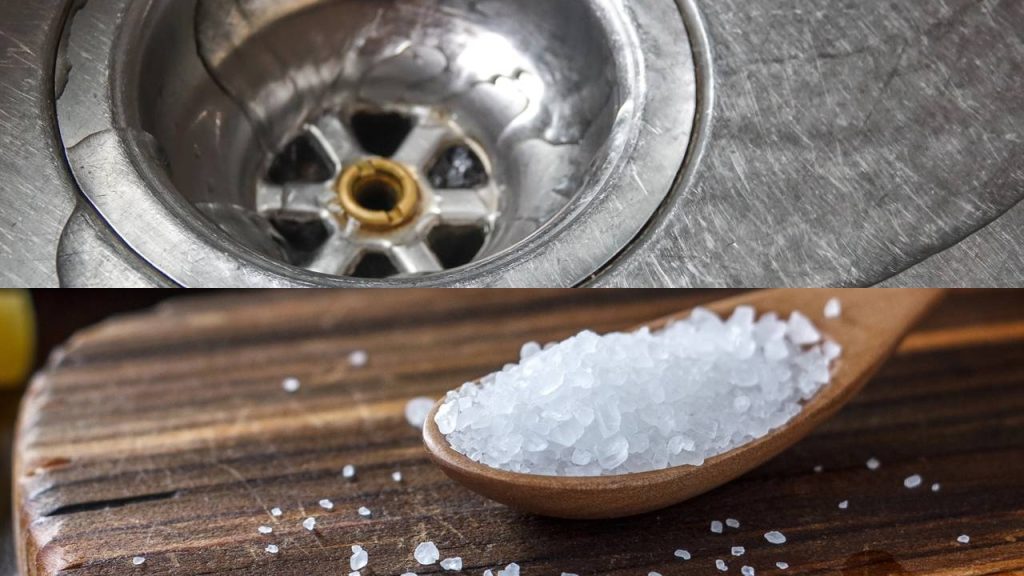 Por que você deve colocar sal grosso no ralo da pia uma vez por mês
