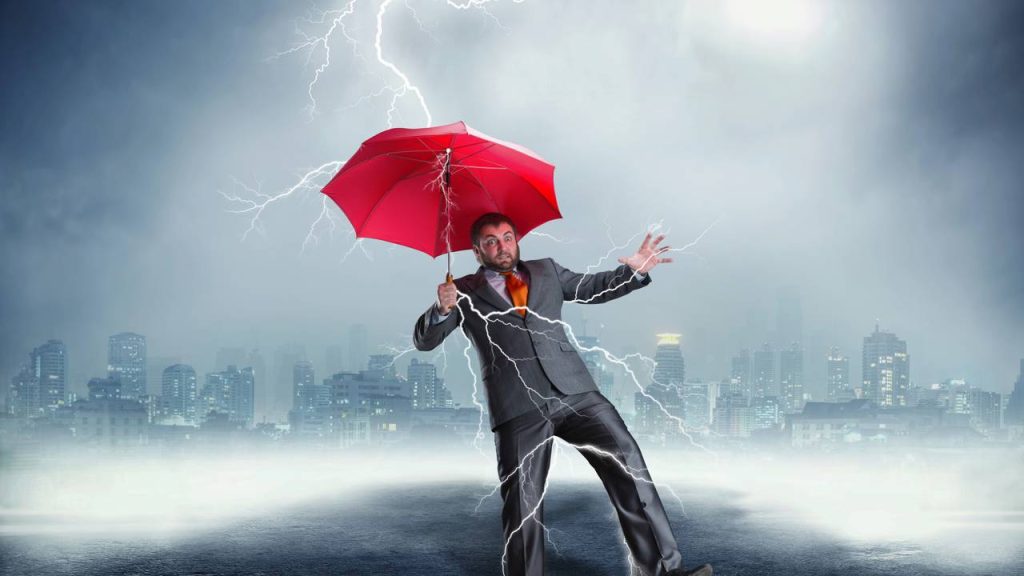 O que acontece com seu corpo quando você é atingido por um raio