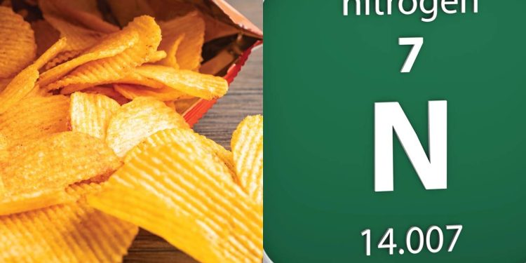 O ar no saco de batata chips não é para te enganar e tem um bom motivo