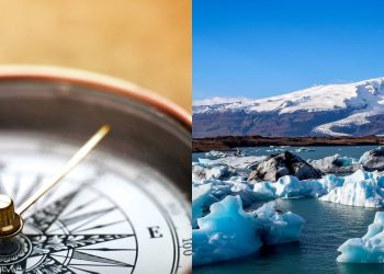 O que realmente acontece com uma bússola quando ela chega ao Polo Sul