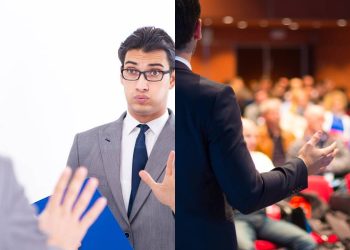 O que significa o costume de simular conversas em voz alta antes de uma reunião, segundo a Psicologia