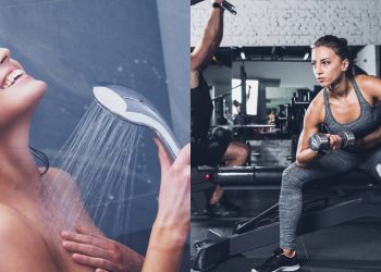 O que acontece se você tomar banho gelado após um treino intenso