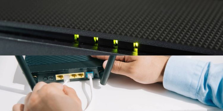 O que as luzes do modem de internet realmente indicam