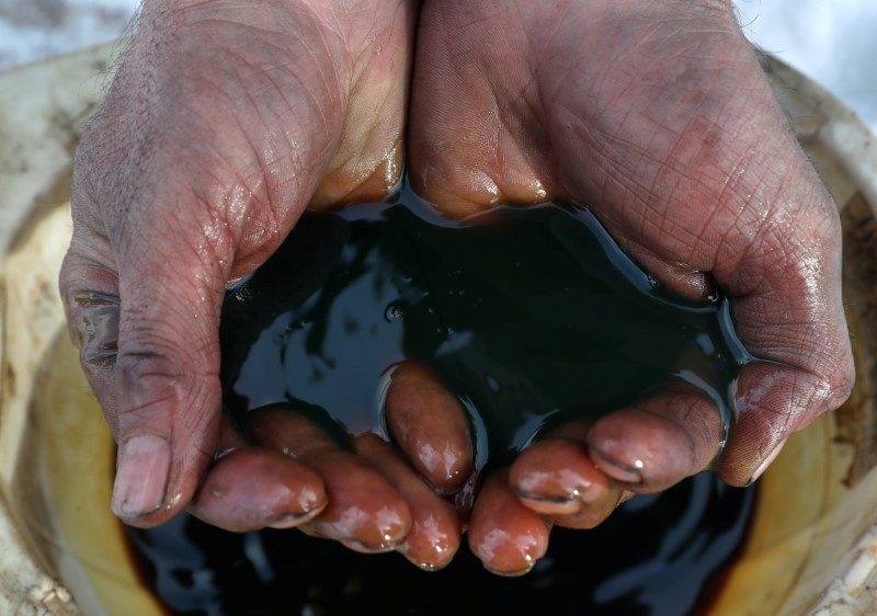 Amostra de petróleo