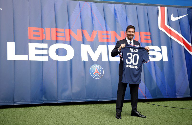 Lionel Messi recebe em criptomoedas