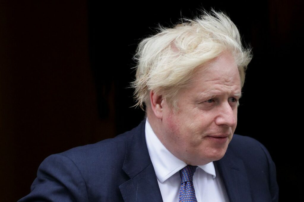 Premiê britÃ¢nico, Boris Johnson, em Londres
