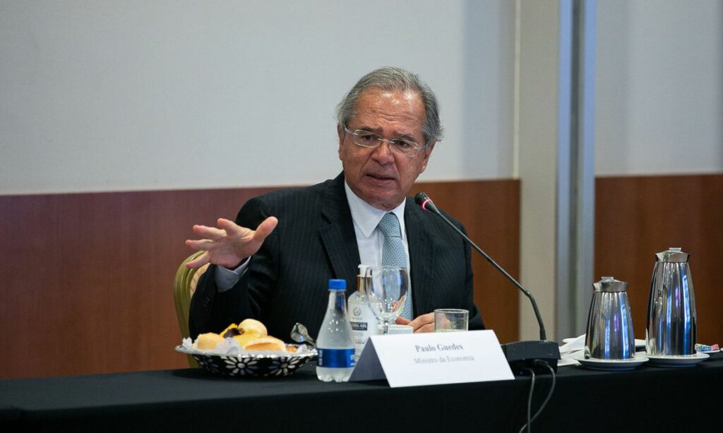 Ministro da economia Paulo Guedes na reforma tributária