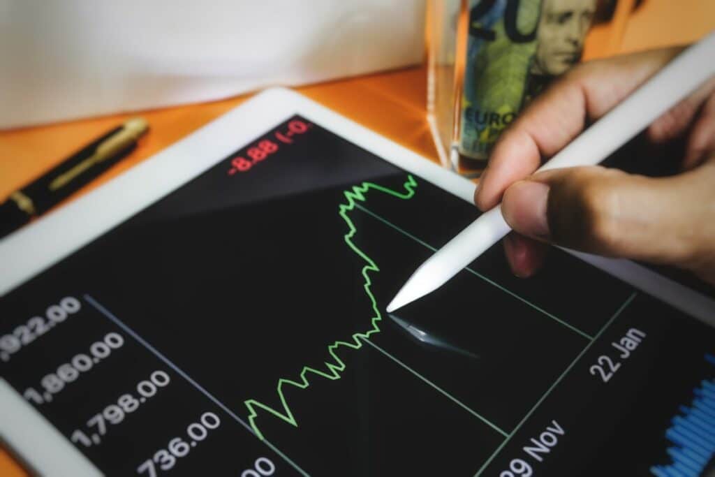 Gráfico de mercado. Foto: Divulgação, Pixabay