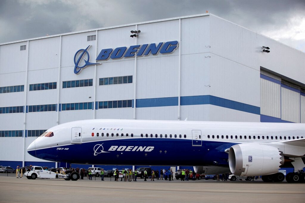 Boeing. Foto: Reprodução, Divulgação