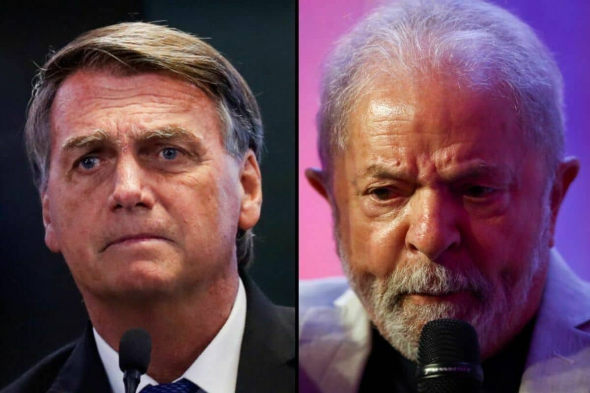 Principais candidatos à presidência em 2022, Jair Bolsonaro e Luiz Inácio Lula da Silva - Foto: Reuters/Adriano Machado e Carla Carniel