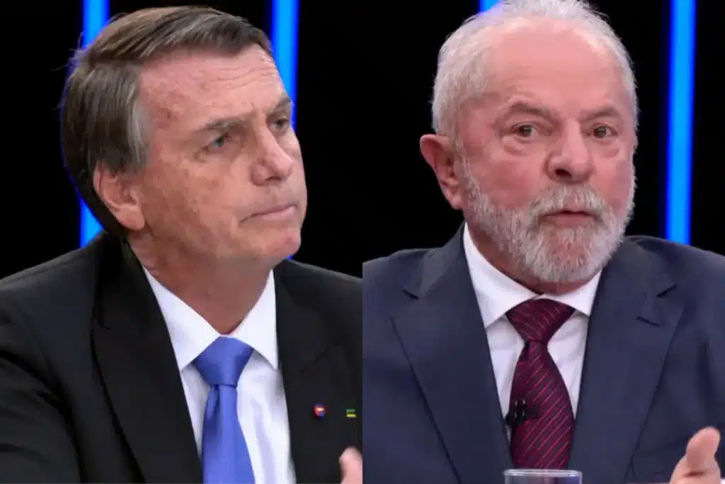 Bolsonaro e Lula trocam acusações sobre auxílio emergencial em debate