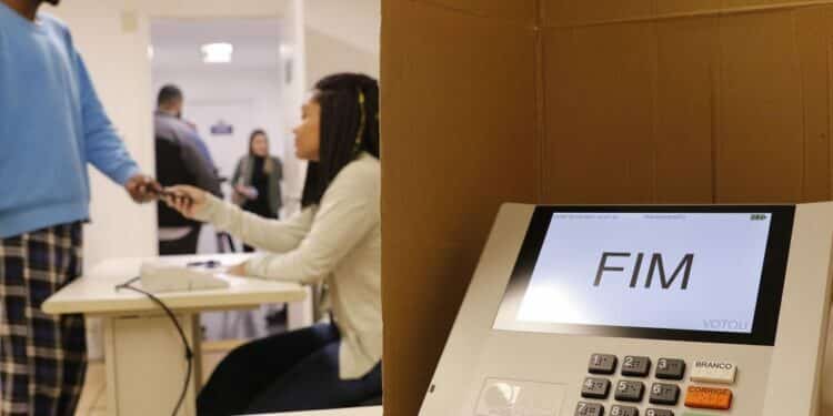 Cabine de votaГѓВ§ГѓВЈo