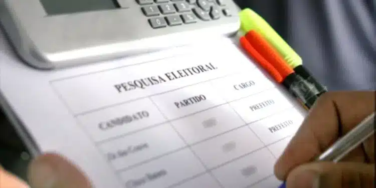 Pesquisa eleitoral. Foto: Divulgação, Tribunal Superior Eleitoral
