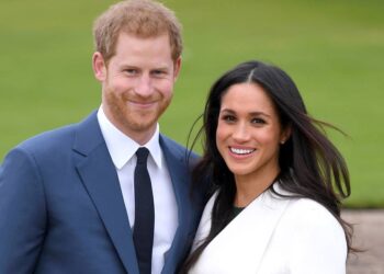 PrГѓВ­ncipe Harry e Meghan Markle.