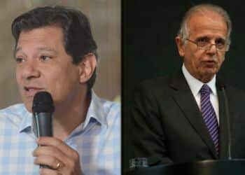 Novo ministro da Fazenda, Fernando Haddad, e da Defesa, JosГѓВ© MГѓВєcio