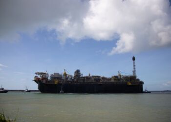 Navio-plataforma P71, da Petrobras PETR4