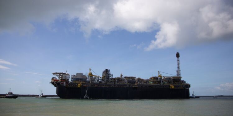 Navio-plataforma P71, da Petrobras PETR4