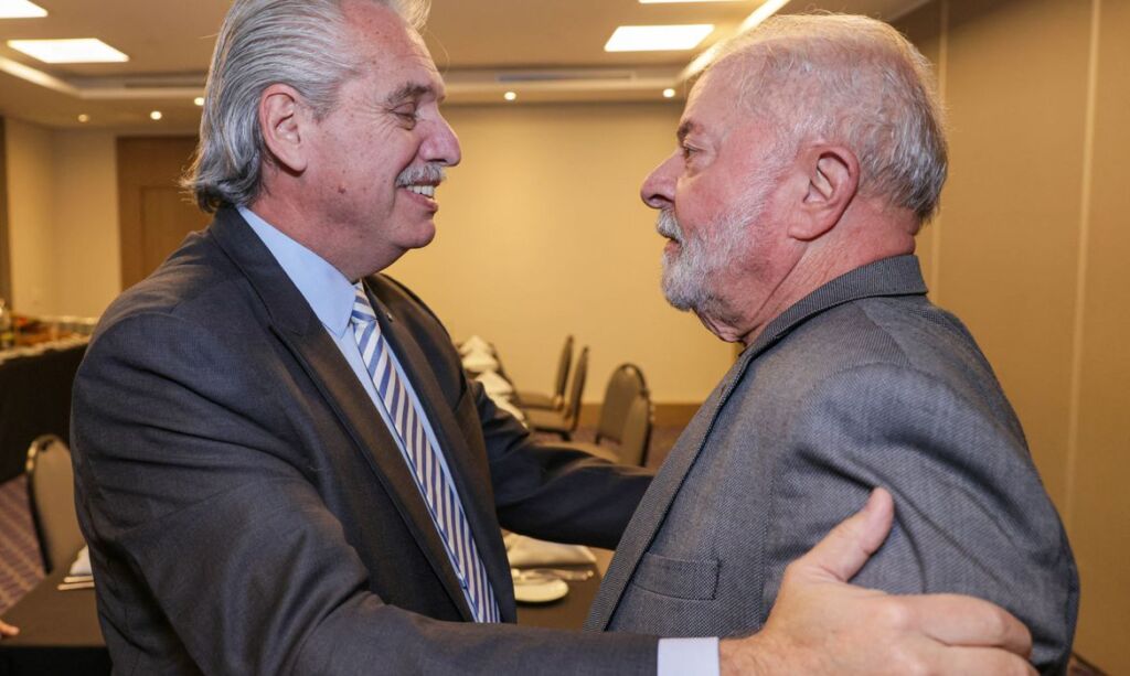 Lula e Alberto Fernandez