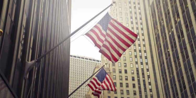 Bandeira dos Estados Unidos. Foto: ReproduГѓВ§ГѓВЈo, Freepik