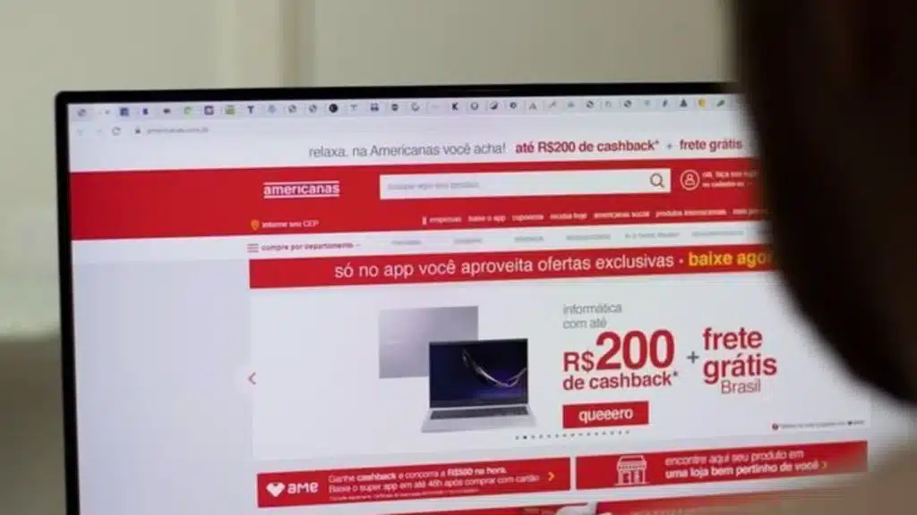 site Americanas