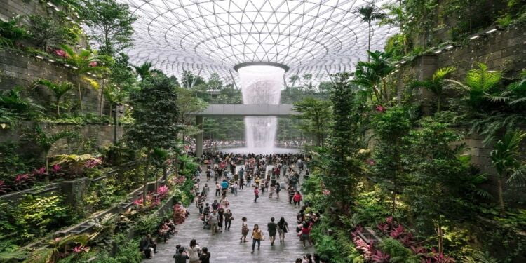 Aeroporto Changi, em Singapura. Foto: ReproduГѓВ§ГѓВЈo, DivulgaГѓВ§ГѓВЈo