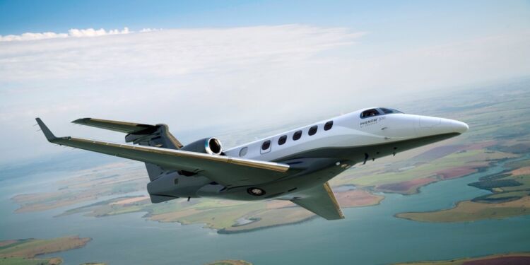 Jato Phenom 300 da Embraer Гўв‚¬вЂќ Foto: DivulgaГѓВ§ГѓВЈo, Embraer