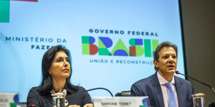 Foto: Equipe econГѓВґmica apresenta proposta de arcabouГѓВ§o fiscal Гўв‚¬вЂќ Foto: ReproduГѓВ§ГѓВЈo