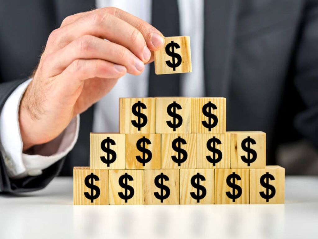Ilustração pirâmide financeira. Foto: Reprodução, Divulgação