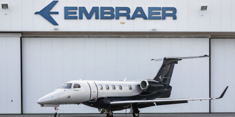 Embraer. Foto: Reprodução, Divulgação
