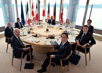 Líderes do G7 se reunem no Japão