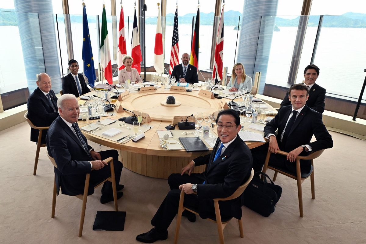 Líderes do G7 se reunem no Japão