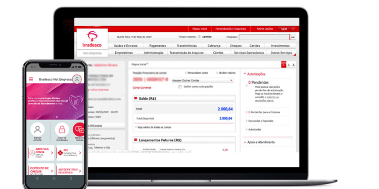 Bradesco fora do ar