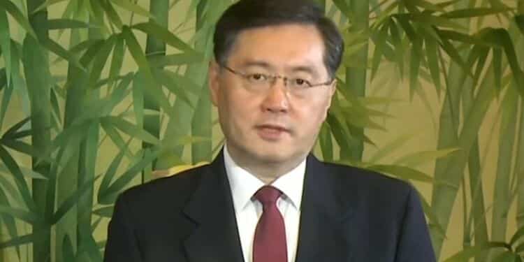 Chanceler da China Qin Gang