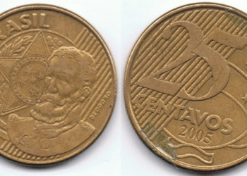 ConheГѓВ§a as trГѓВЄs moedas de 25 centavos podem valer R$ 410!