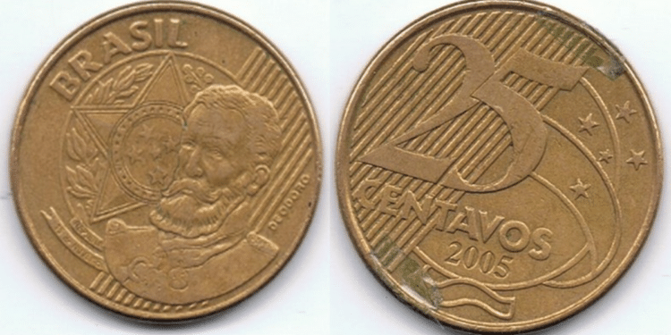 ConheГѓВ§a as trГѓВЄs moedas de 25 centavos podem valer R$ 410!