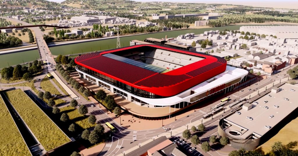 Projeto de estádio do Flamengo no Gasômetro pode avançar com desapropriação caso Caixa não venda