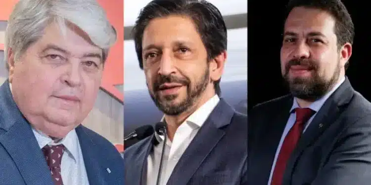 Nunes, Boulos e Datena empatam tecnicamente em SP, aponta Quaest
