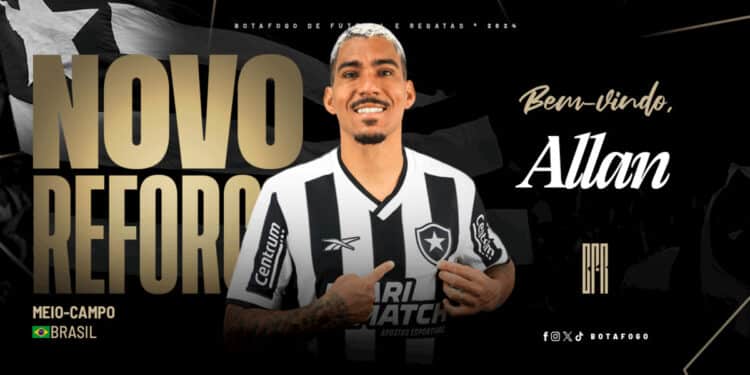 Botafogo anuncia mais uma contrataГѓВ§ГѓВЈo, Allan vem aГѓВ­! Confira tudo