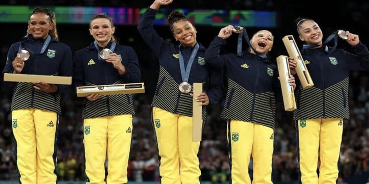 BRASIL É MEDALHA DE BRONZE NA GINÁSTICA! Confira