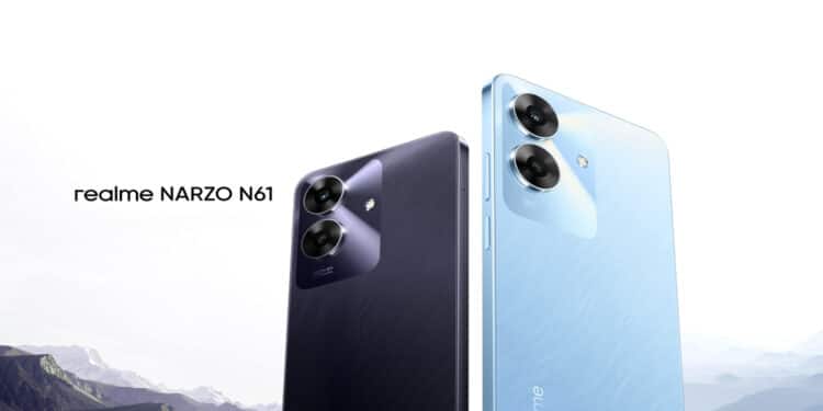 Realme lanГѓВ§a novo celular potente! ConheГѓВ§a o Narzo N61