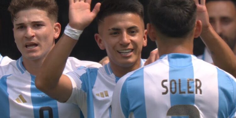 Thiago Almada faz GOLAГѓвЂЎO nas OlimpГѓВ­adas! Confira como foi