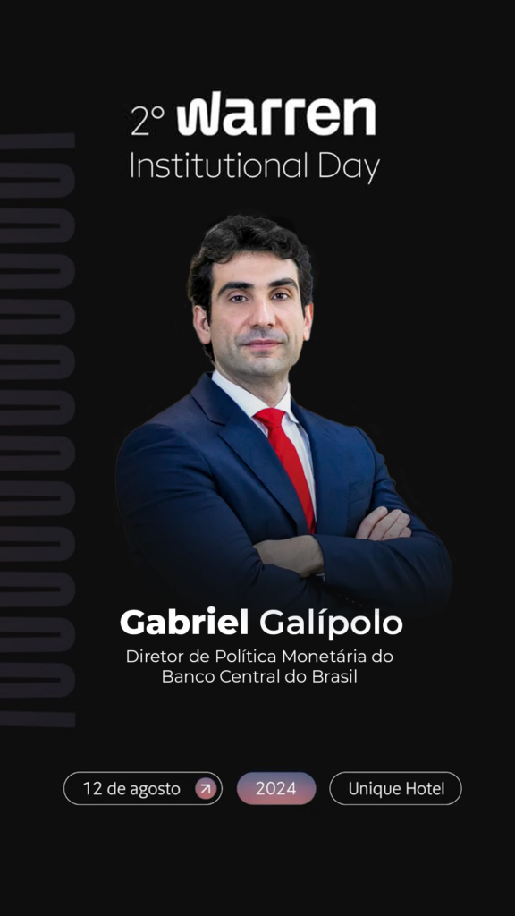 BM&C News transmite ao vivo participação de Galípolo durante Warren Day; Veja!