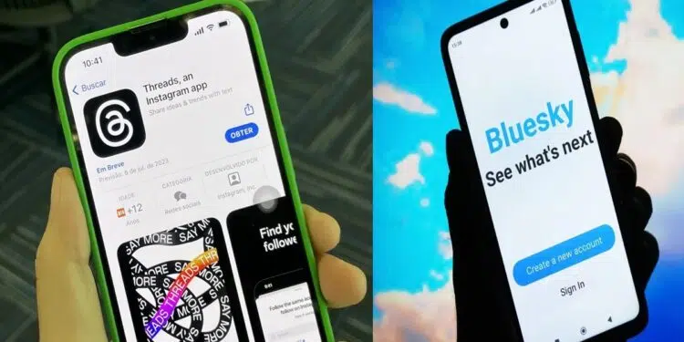 Procurando Alternativas Ao X (Twiter)? Conheça o Threads e Bluesky. Confira!