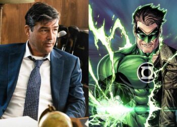 Kyle Chandler será Hal Jordan em Lanterns - Imagem: Paramount+/ DC Comics
