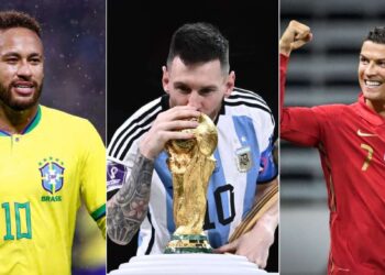 Jogadores comemorando - (Imagens: Reprodução/Montagem: Money Times)