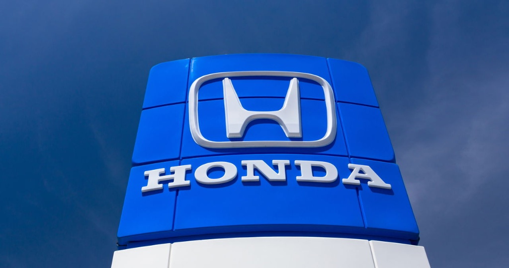 Logotipo da Honda em uma concessionária | Créditos: depositphotos.com / wolterke