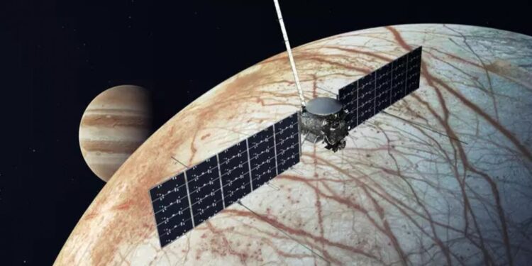 Missão Europa Clipper Da NASA Irá Estudar se a condições de vida na lua Europa De Júpiter.