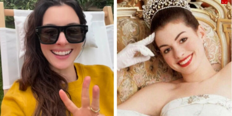 Anne Hathaway: De Princesa a atriz mais bem paga do mundo em 2024.