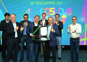 Os governadores da região Sul e Sudesta (Foto: Divulgação Governo de SC)
