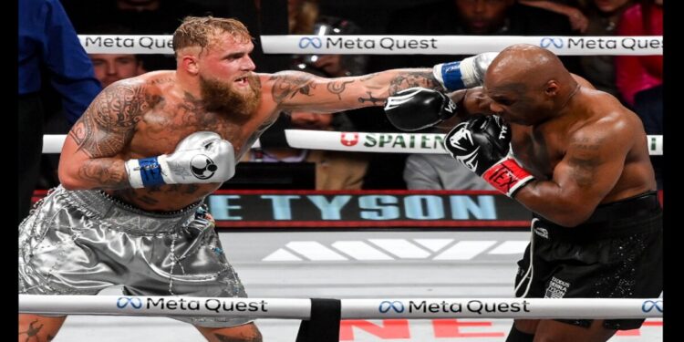 Jake Paul e Mike Tyson estão suspensos do boxe após luta no Texas. Entenda!